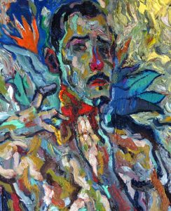 1 Autorretrato con mononucleosis